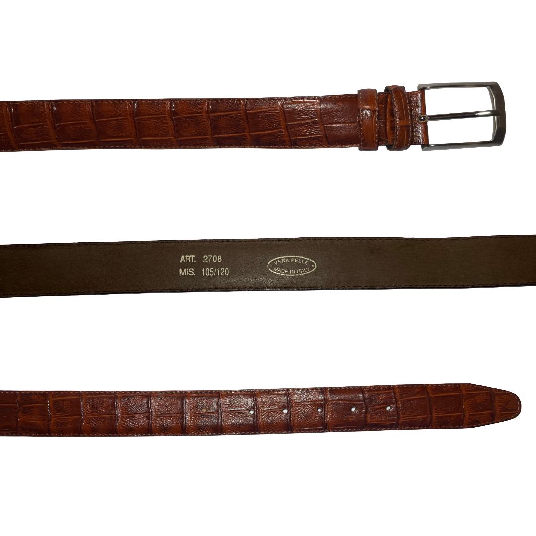 Genuine leather vintage belt