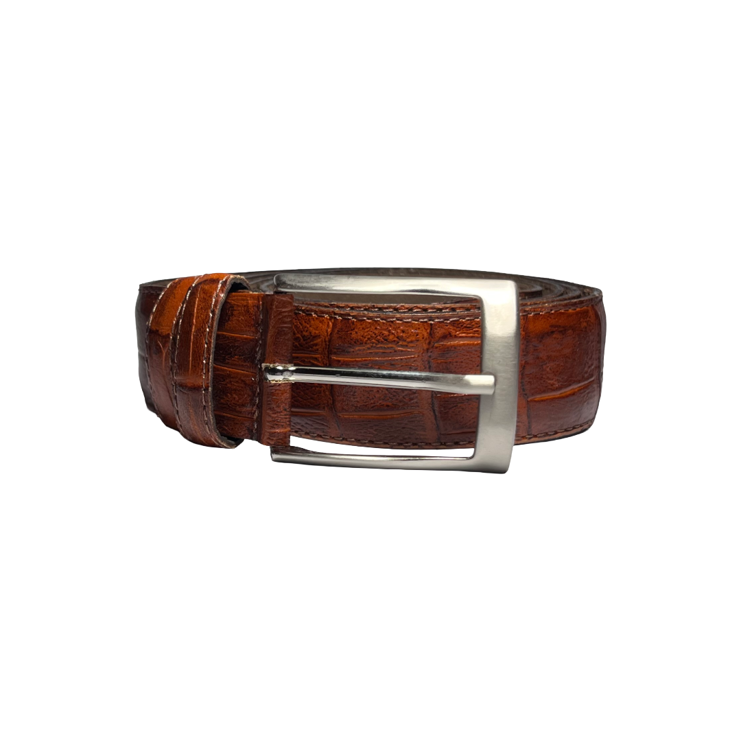 Genuine leather vintage belt