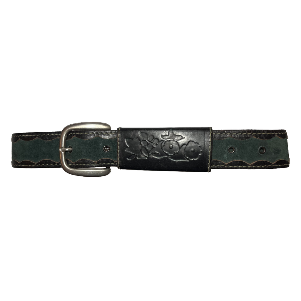 Genuine leather vintage belt