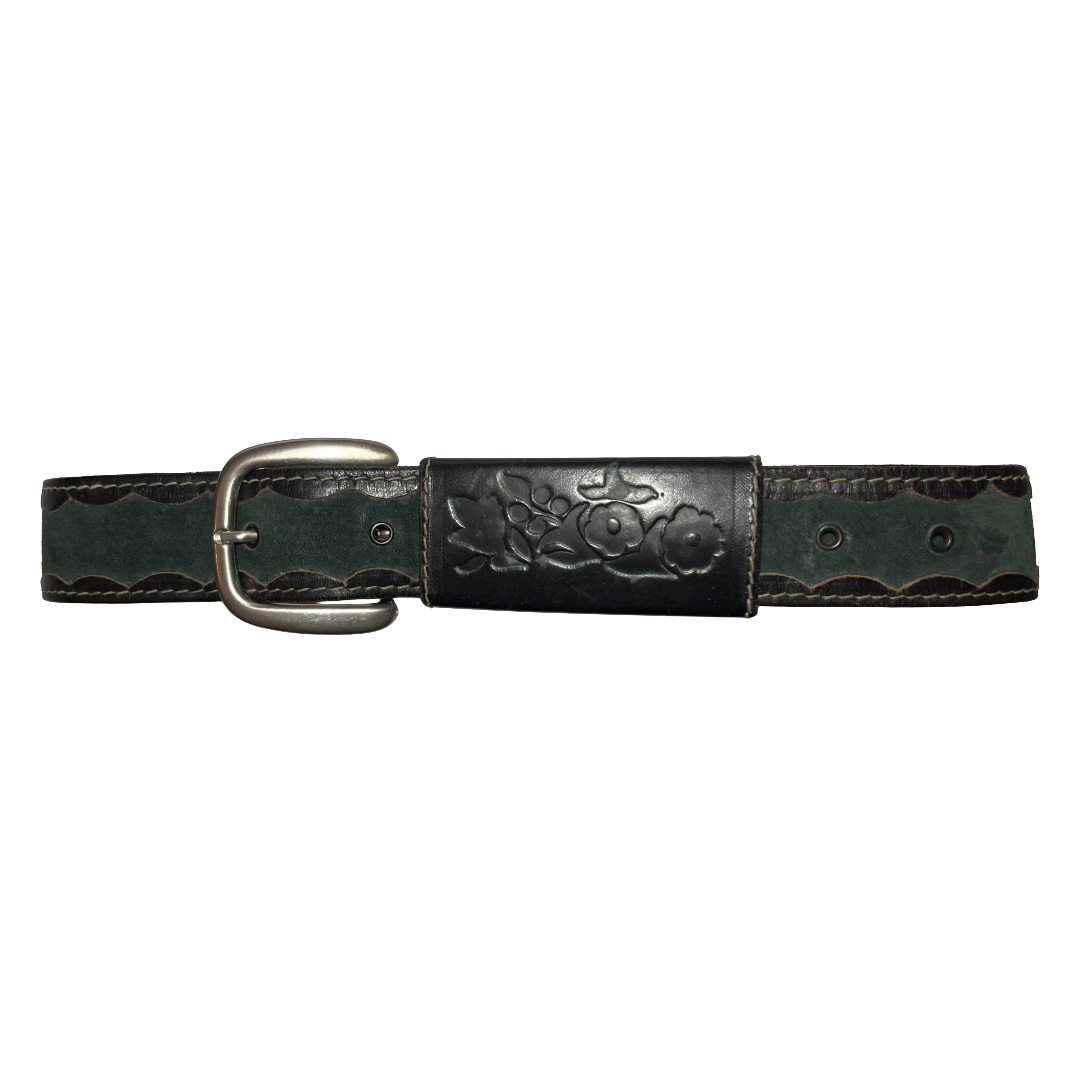 Genuine leather vintage belt