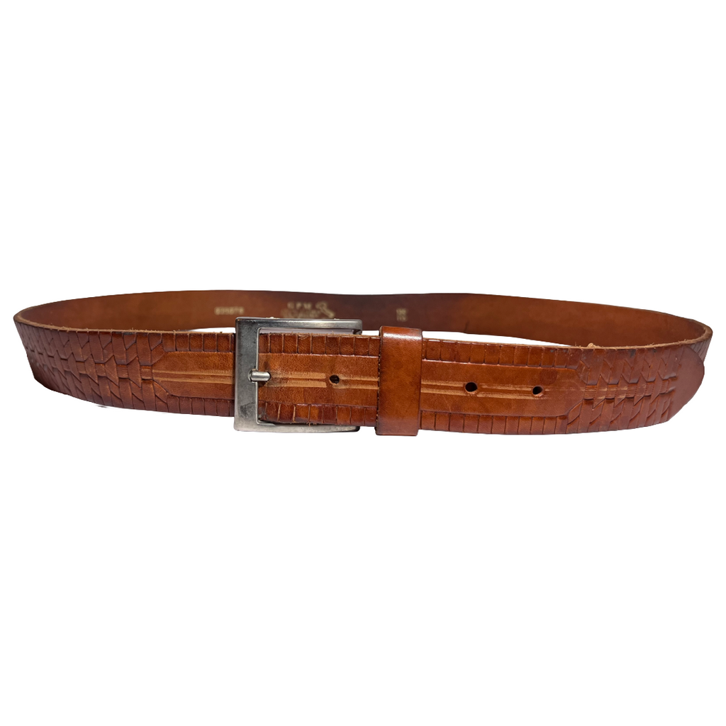 Genuine leather vintage belt