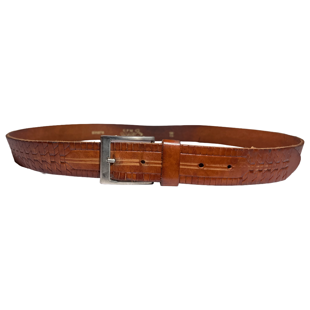 Genuine leather vintage belt