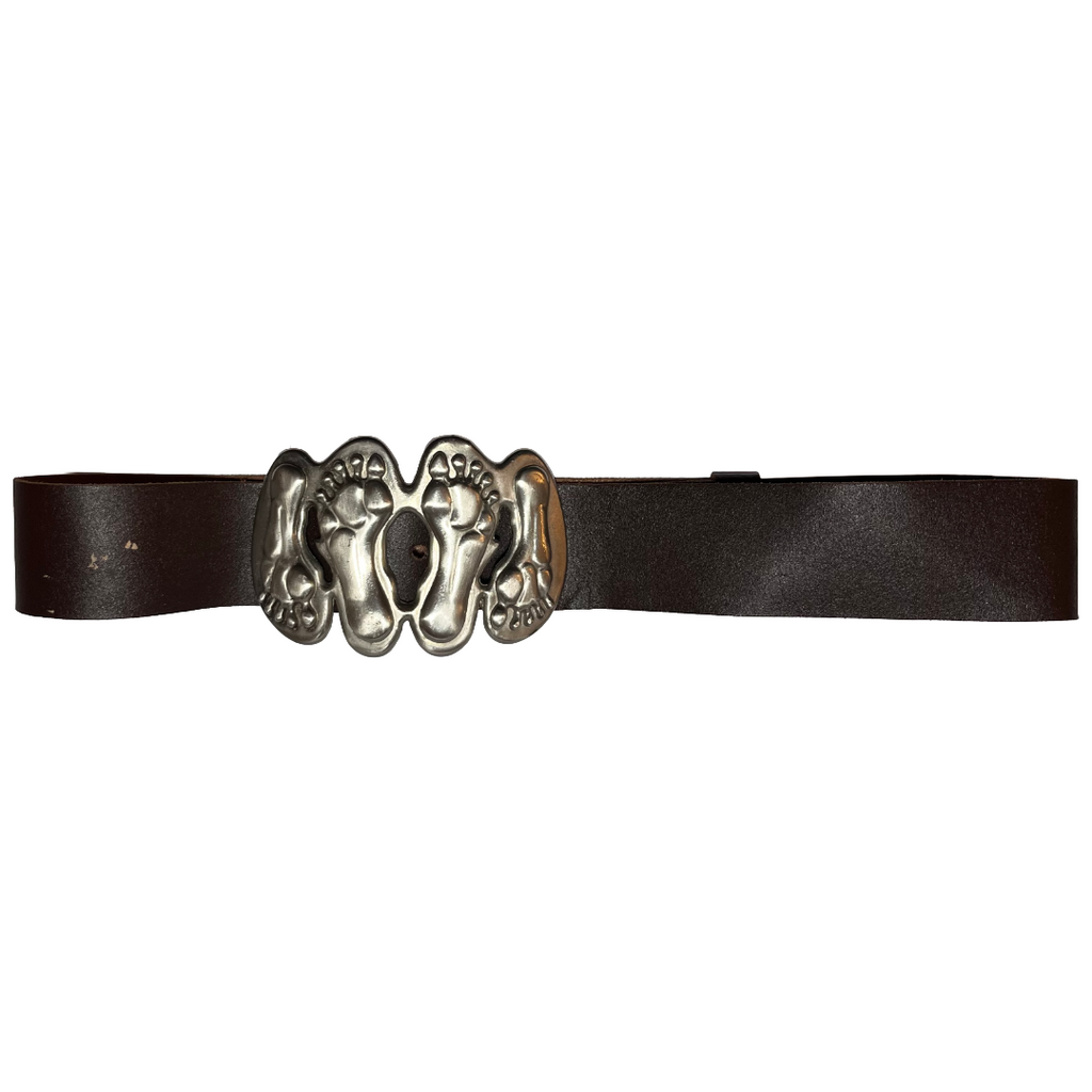Genuine leather vintage belt