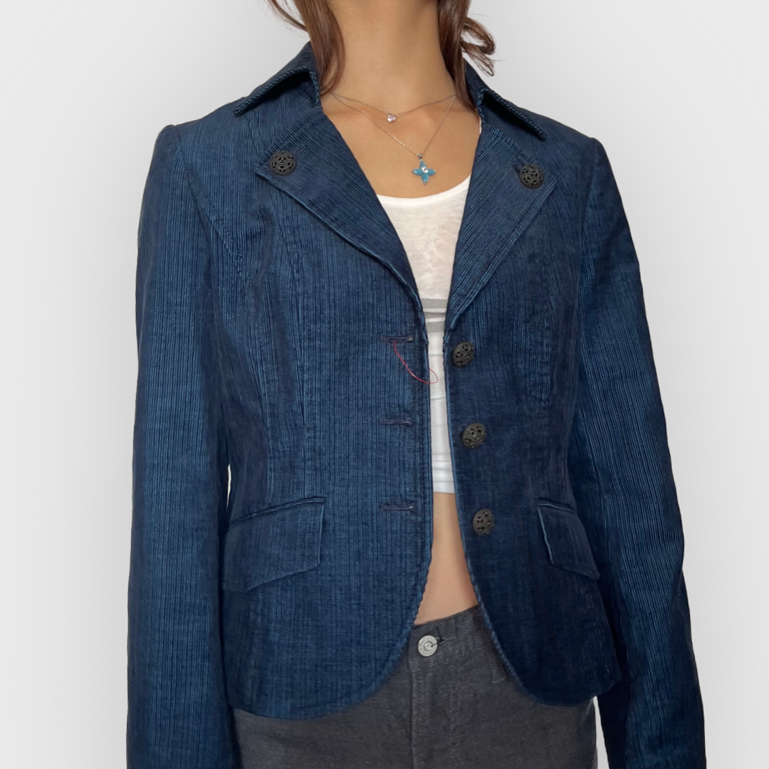 Vintage blue blazer