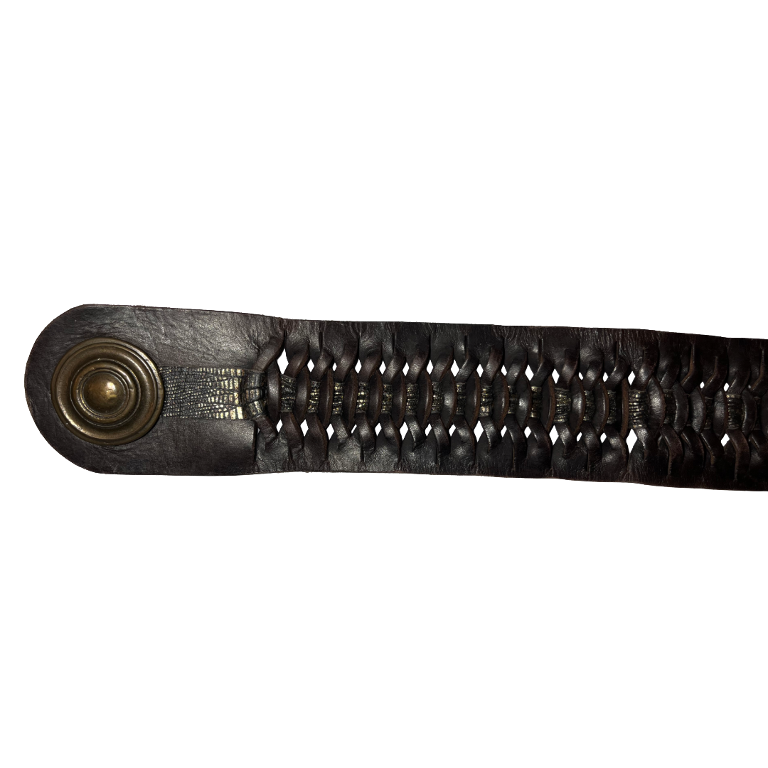 Genuine leather vintage belt