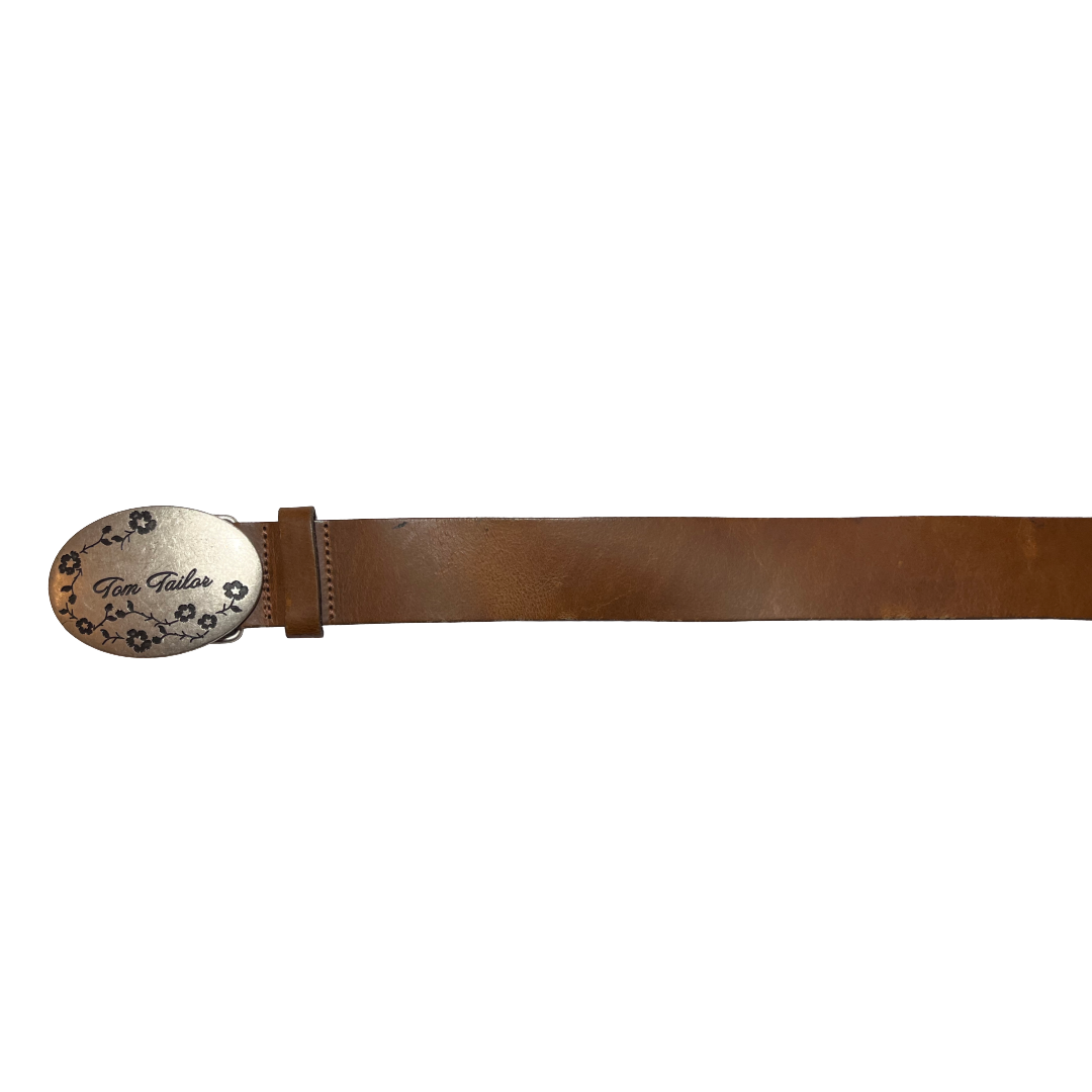 TOM TAILOR genuine leather vintage belt