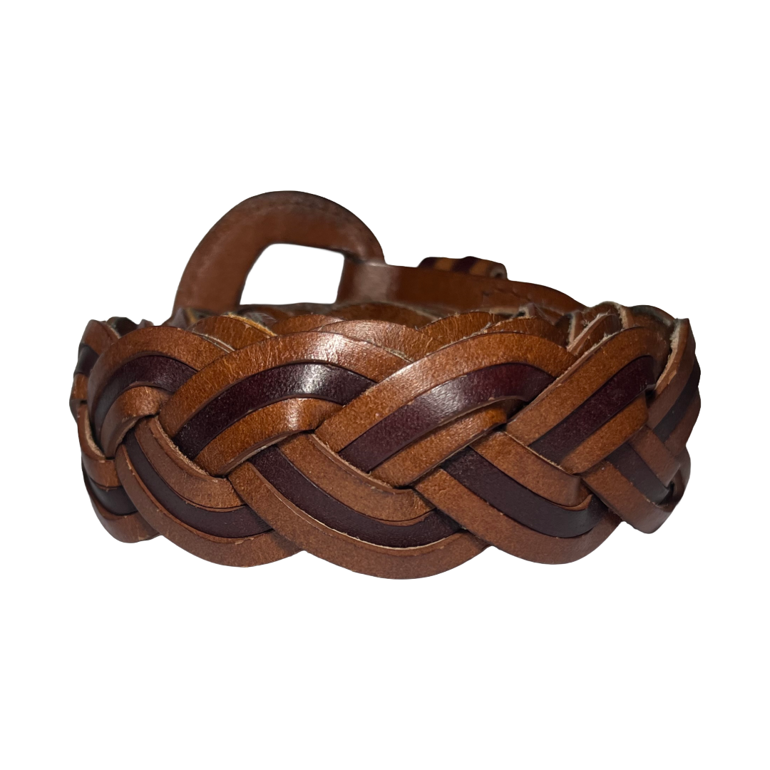 Genuine leather vintage belt