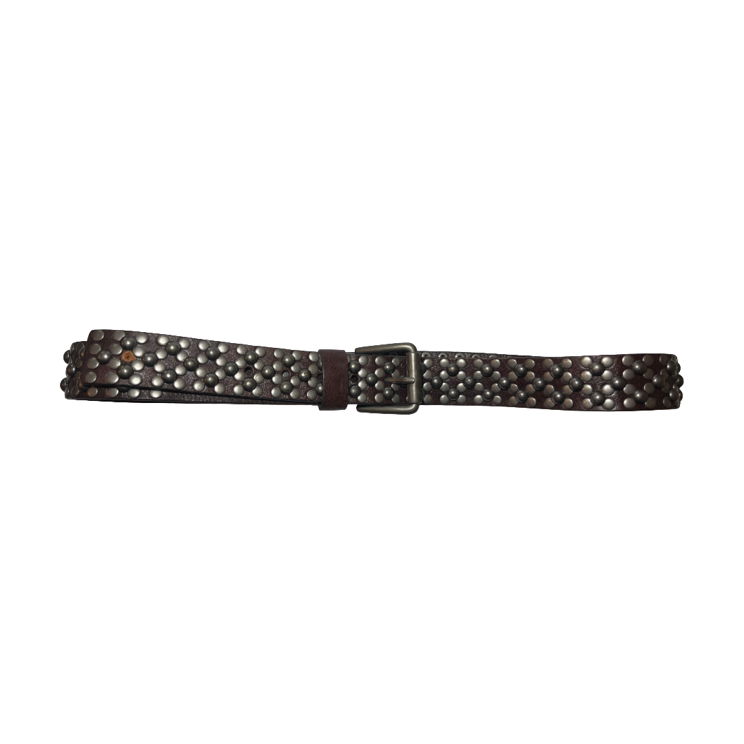 Genuine leather vintage belt