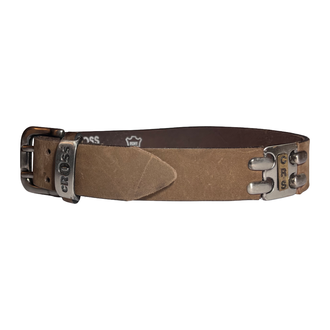 CROSS genuine leather vintage belt