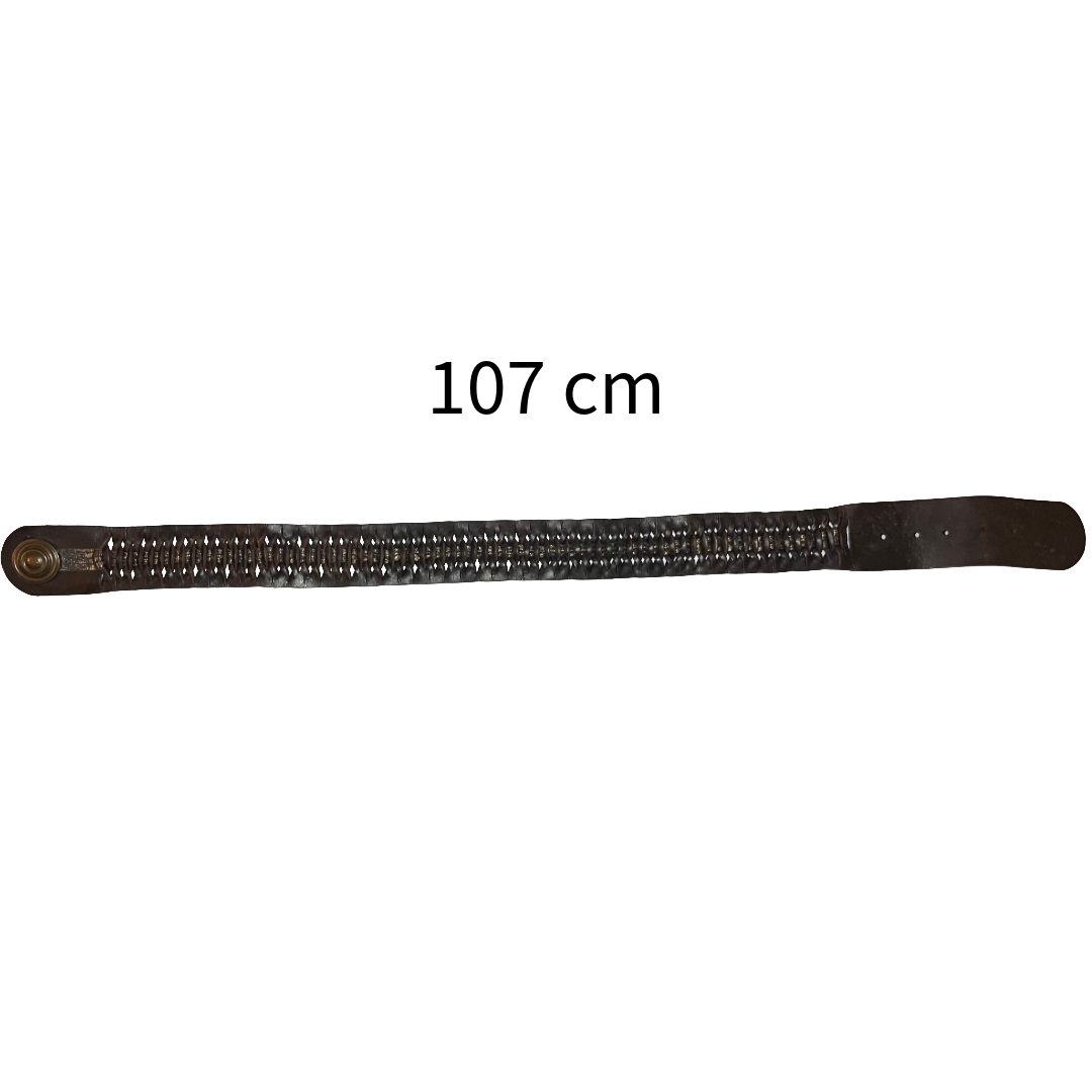 Genuine leather vintage belt