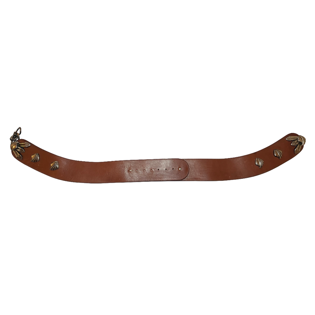 Genuine leather vintage belt