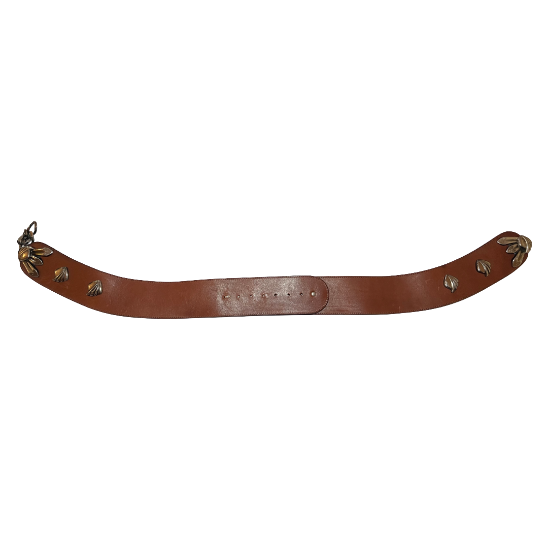 Genuine leather vintage belt
