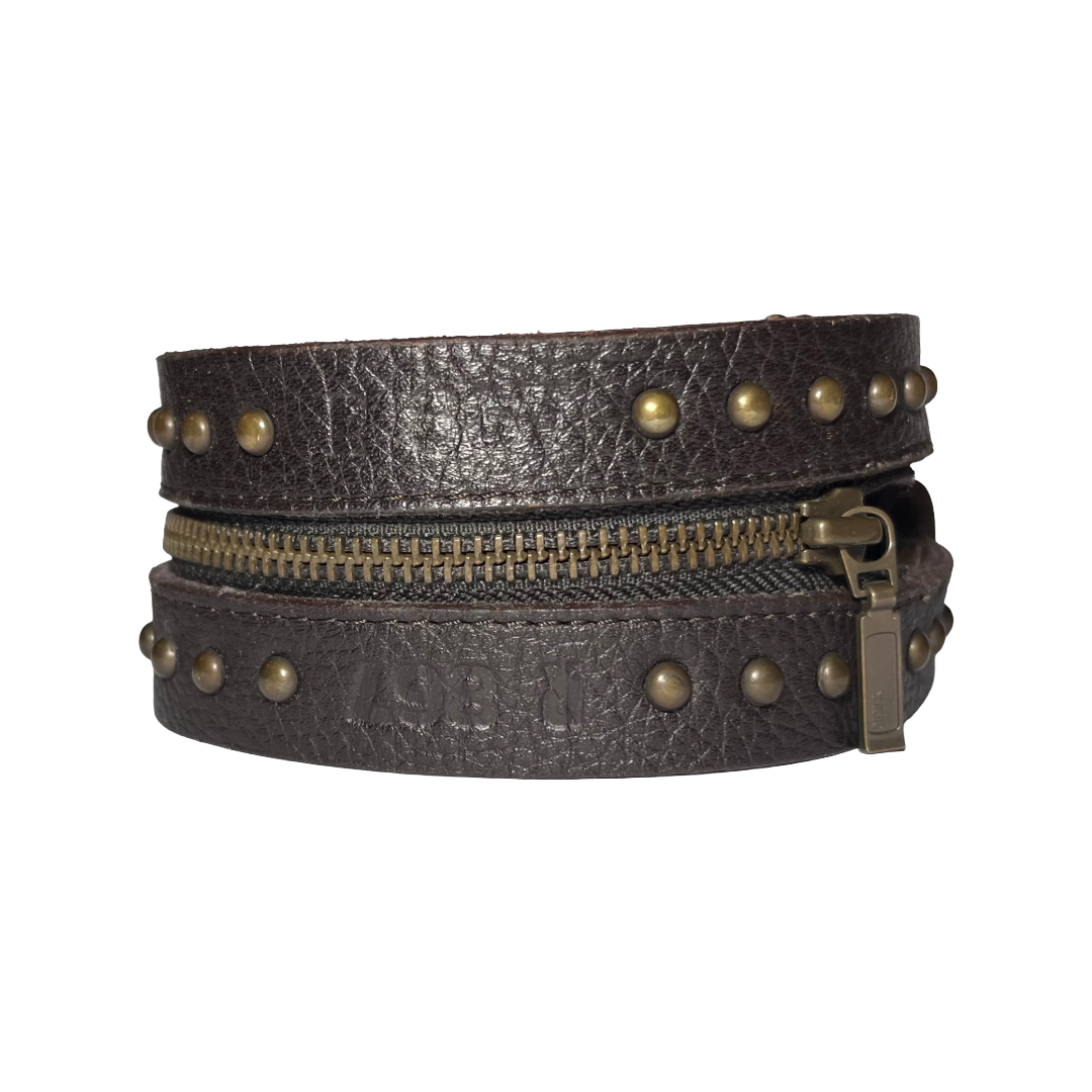 Genuine leather vintage belt