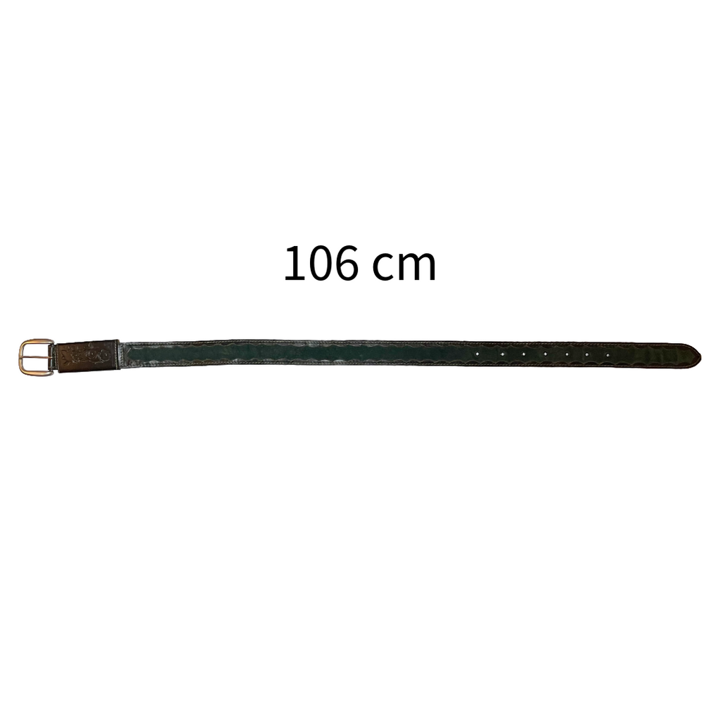 Genuine leather vintage belt