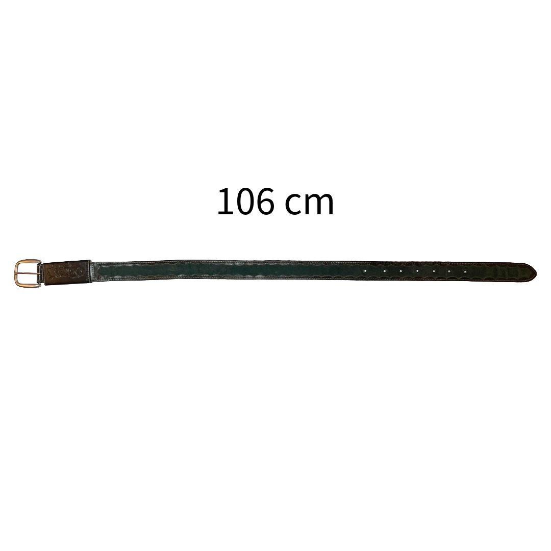 Genuine leather vintage belt