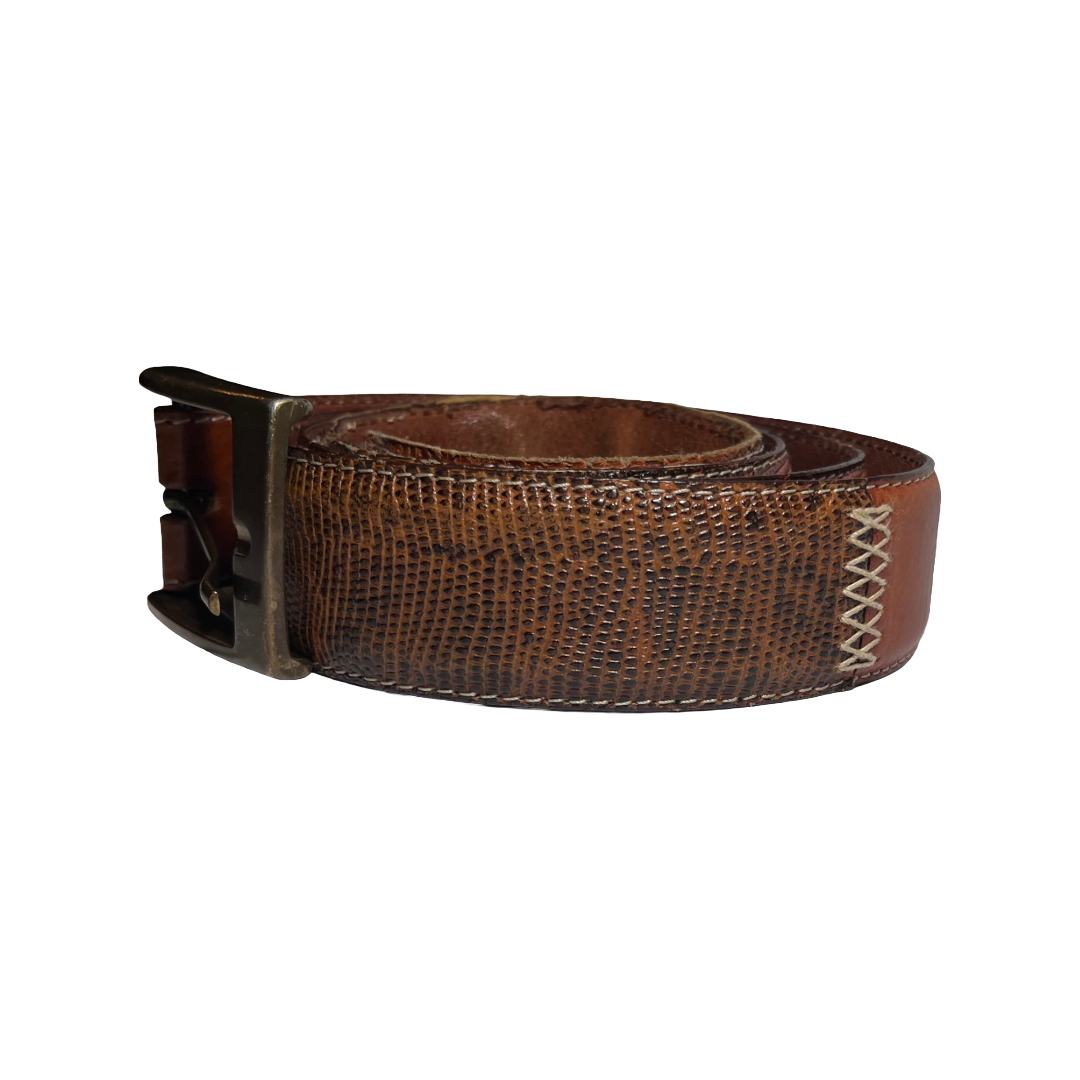 Genuine leather vintage belt