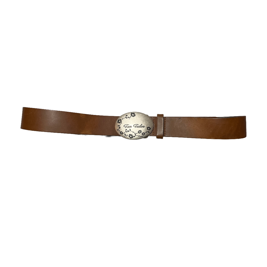 TOM TAILOR genuine leather vintage belt