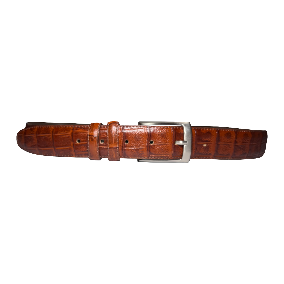 Genuine leather vintage belt