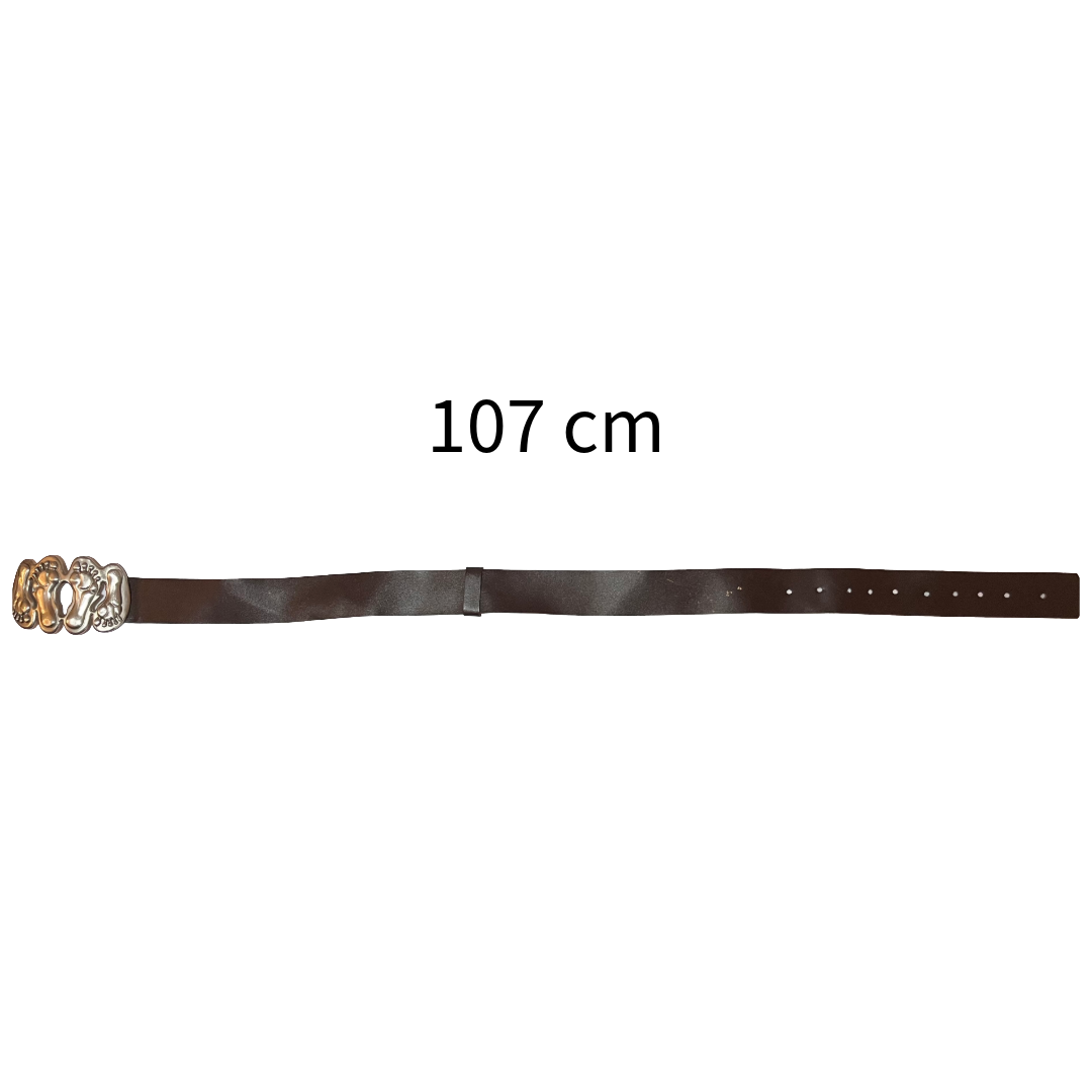 Genuine leather vintage belt