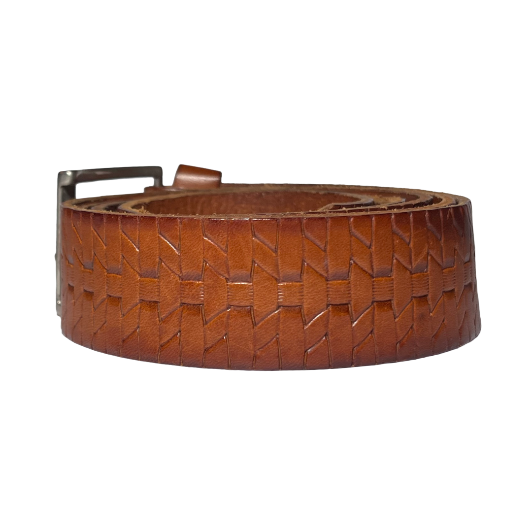 Genuine leather vintage belt