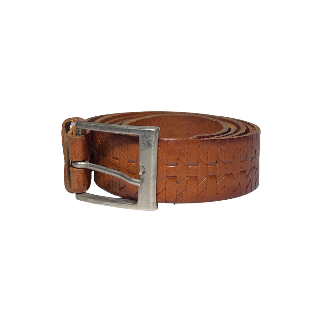 Genuine leather vintage belt