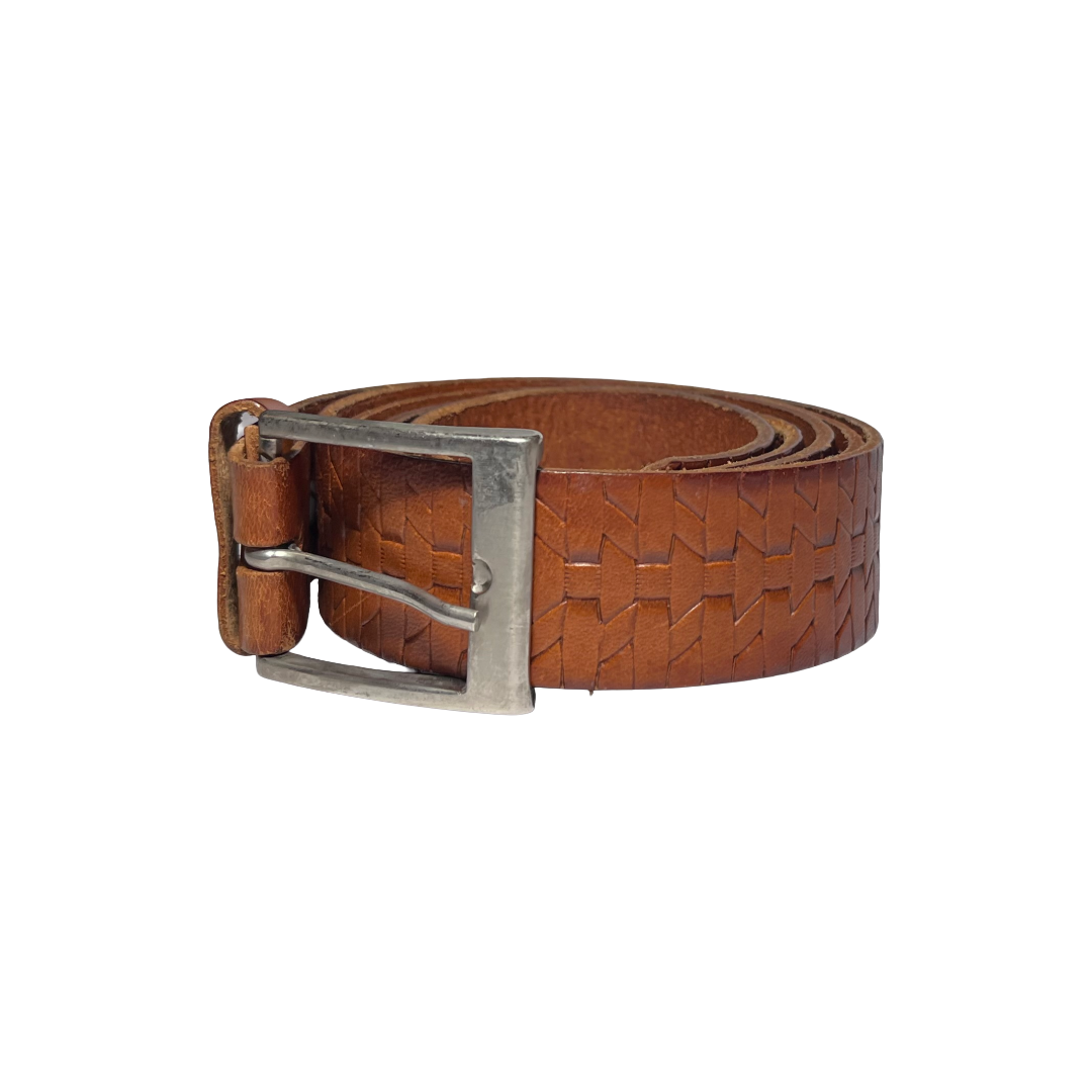 Genuine leather vintage belt