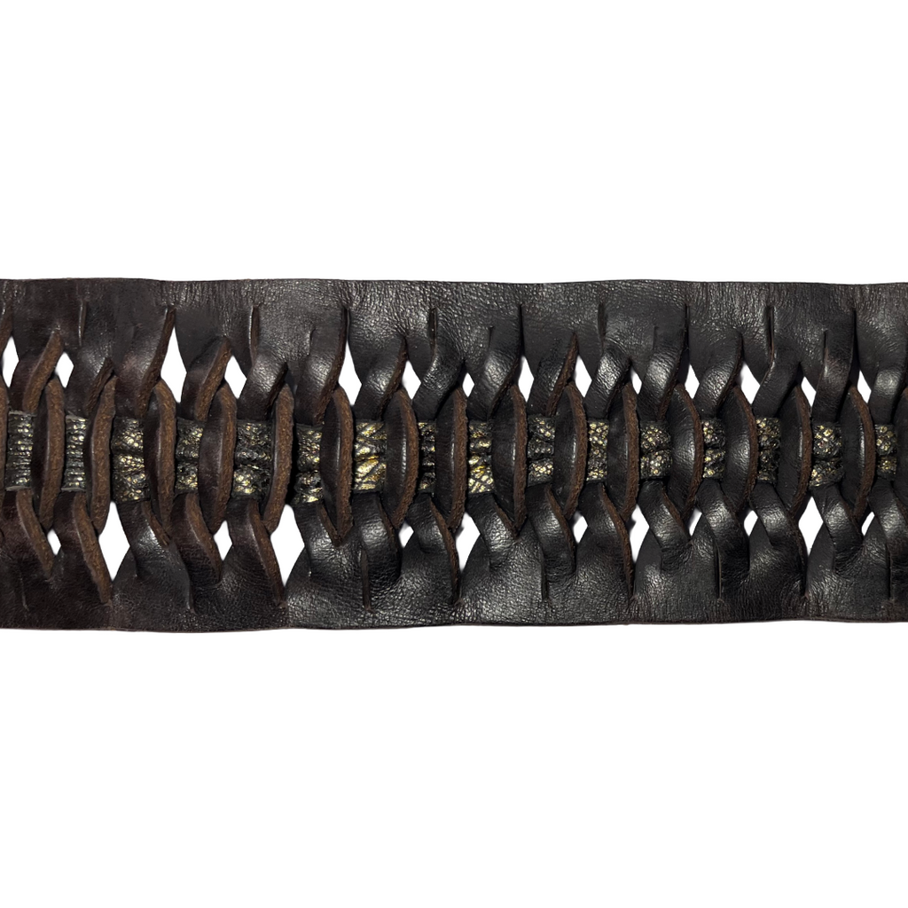 Genuine leather vintage belt