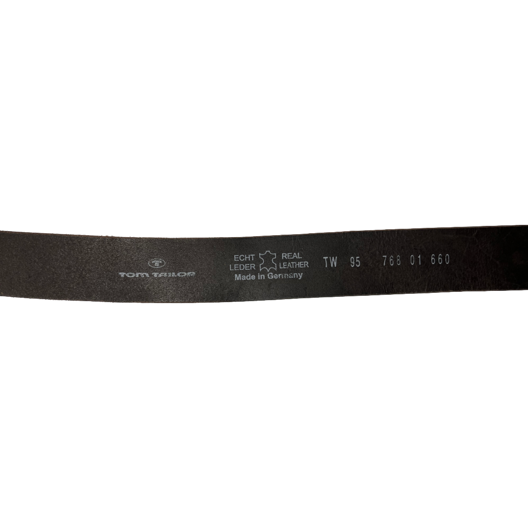 TOM TAILOR genuine leather vintage belt