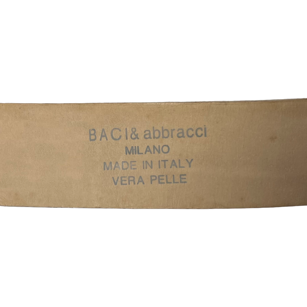 BACCI & ABBRACCI genuine leather belt