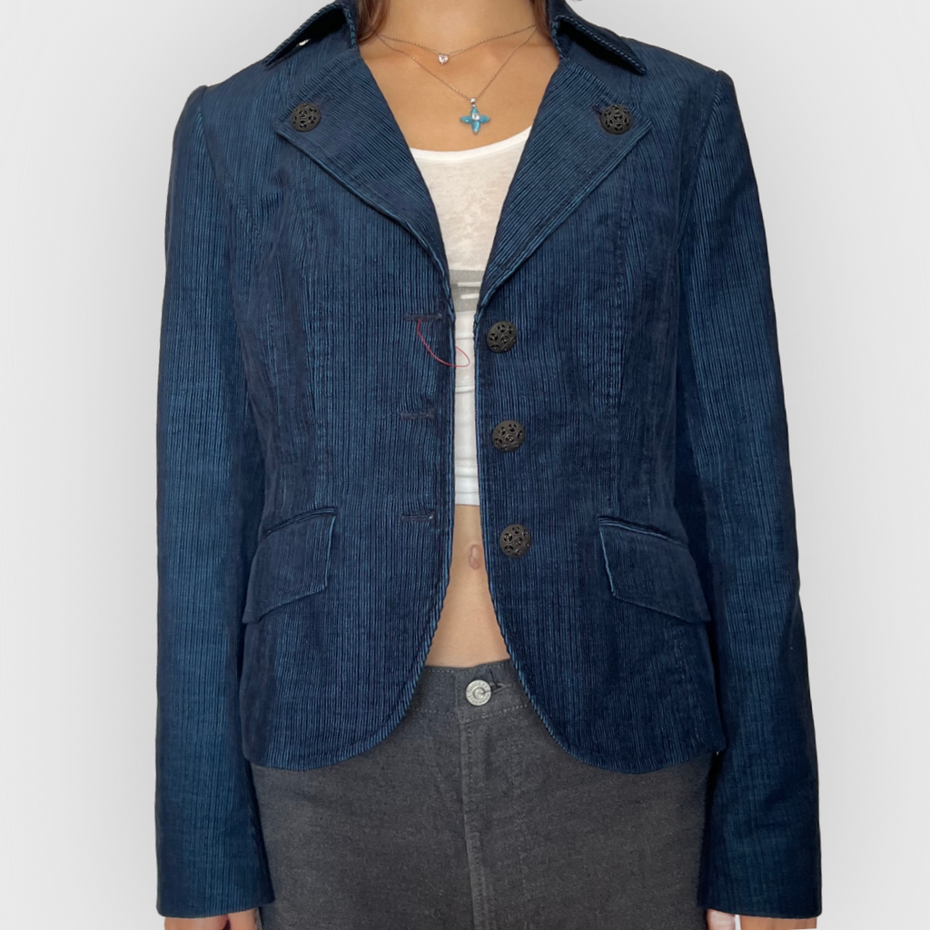 Vintage blue blazer