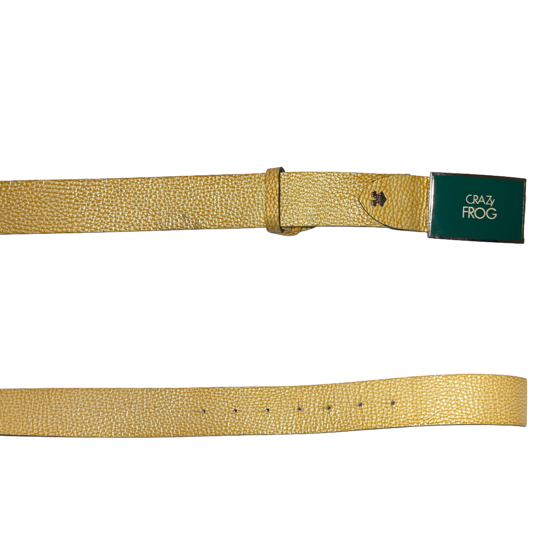 Crazy frog Genuine leather vintage belt