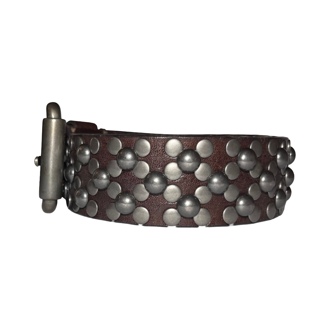 Genuine leather vintage belt