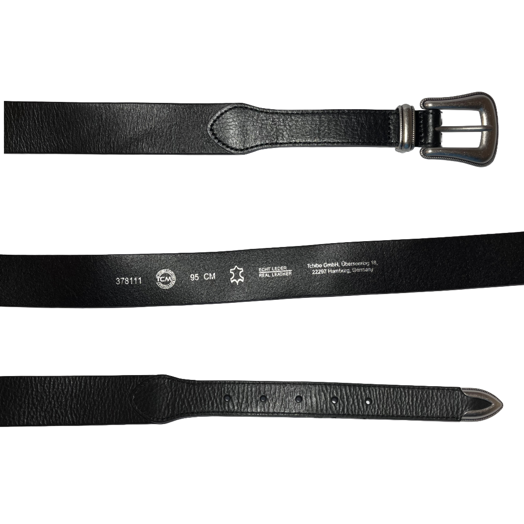Genuine leather vintage belt